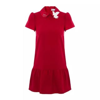 レッドヴァレンティノ ミニワンピース(レディース)(ライン)の通販 28 レッドヴァレンティノ ミニワンピース(レディース)(ライン)の通販 28