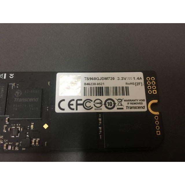 JetDrive 720 960GB MacBook Pro 交換用SSDの通販 by KENTAくん's shop