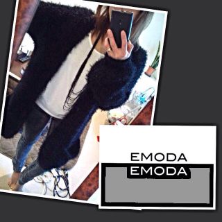 エモダ(EMODA)のEMODA★もこもこコート(カーディガン)