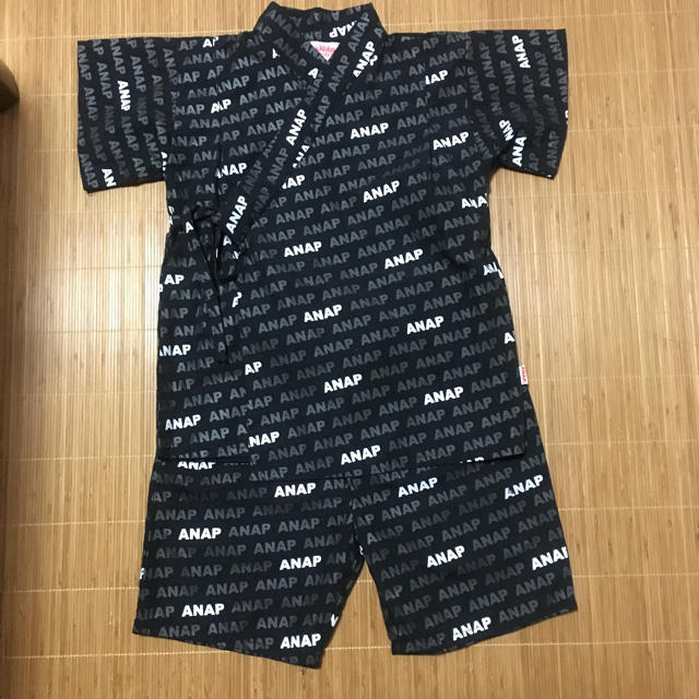 ANAP(アナップ)のANAP キッズ甚平 キッズ/ベビー/マタニティのキッズ服男の子用(90cm~)(甚平/浴衣)の商品写真