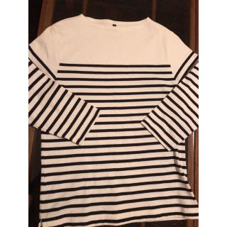 ムジルシリョウヒン(MUJI (無印良品))の無印 七分丈Tシャツ メンズ M(Tシャツ/カットソー(七分/長袖))