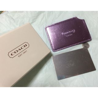 コーチ(COACH)の新品未使用コーチハンドミラー(ミラー)