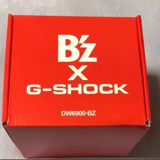 ジーショック(G-SHOCK)のB'z G-SHOCK DW-6900 LIMITED MODEL RED(腕時計(デジタル))