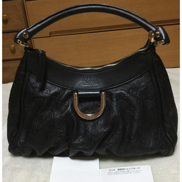 ハッピー様専用❤️GUCCI❤️シマレザーバッグ 【最新入荷