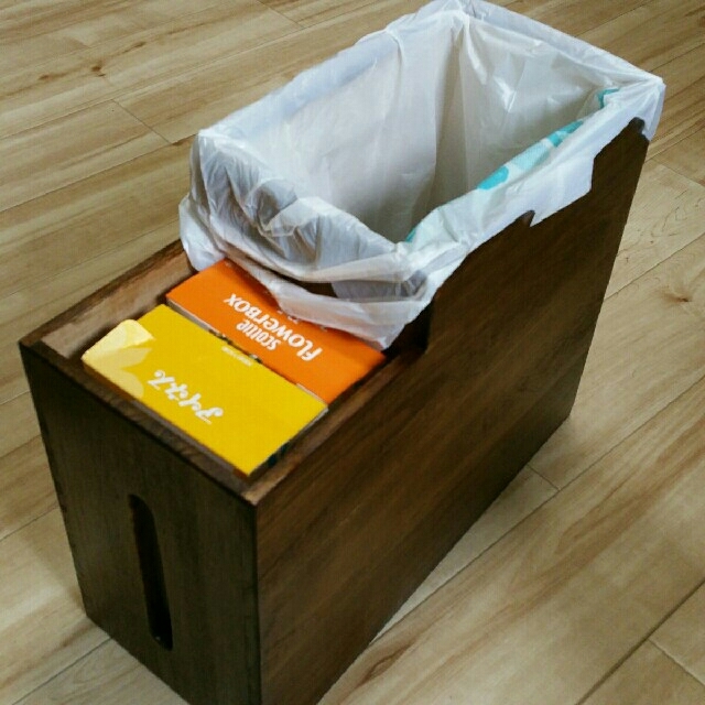 BOXティッシュｶﾊﾞｰ ゴミ箱 袋が見えない 便利ｸﾞｯｽﾞ 男前 の通販 by ﾊﾝﾄﾞﾒｲﾄﾞｼｮｯﾌﾟ KirakiraUsagi｜ラクマ