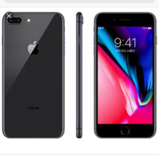 アップル(Apple)のiPhone8スペースグレイ 256MB (携帯電話本体)