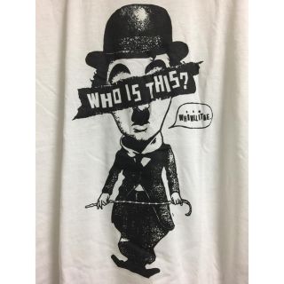 セール 新品未使用WHO IS THIS?チャップリンパロディT(Tシャツ/カットソー(半袖/袖なし))