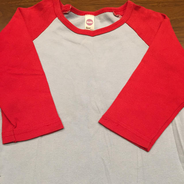 American Apparel(アメリカンアパレル)の五分袖ティーシャツ キッズ/ベビー/マタニティのキッズ服男の子用(90cm~)(Tシャツ/カットソー)の商品写真