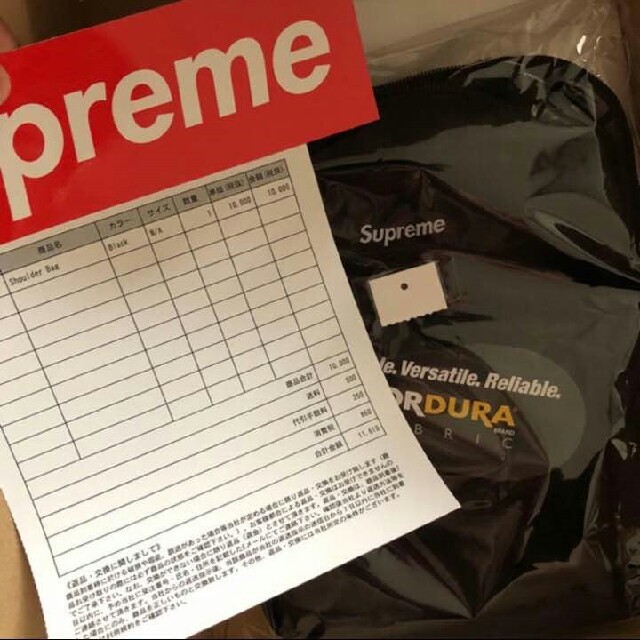 Supreme 18ss shoulder bag 新品 国内正規品