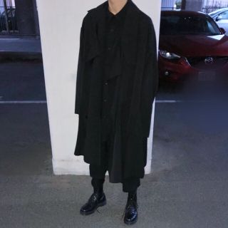 ヨウジヤマモト(Yohji Yamamoto)の本日限定値下げ Yohji Yamamoto 15aw w前テロテロコート(チェスターコート)