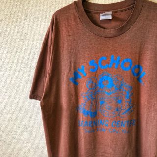 ヘインズ(Hanes)の【90s vintage】Hanes カレッジTシャツ メンズ L 古着(Tシャツ/カットソー(半袖/袖なし))