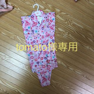 ボンボンリボン(ぼんぼんりぼん)の☆新品未使用☆ぼんぼんりぼん 浴衣 120(甚平/浴衣)