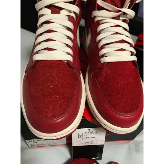AIR JORDAN 1 OG gym red 27cm - 1