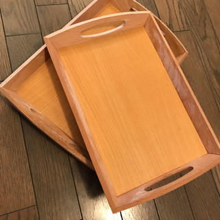 木製トレー✖️3(テーブル用品)