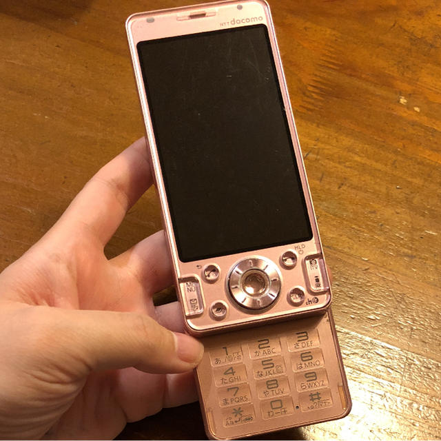 docomo FOMA ガラケー P-03DPINKGOLD 美品