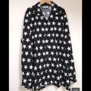 ヒステリックグラマー(HYSTERIC GLAMOUR)のヒステリックグラマー HYSTERIC GLAMOUR シャツ メンズ 星柄(シャツ)