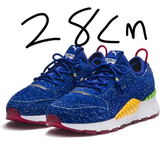 靴/シューズSEGA × PUMA RS-0 SONIC セガ × プーマ RS-0ソニック