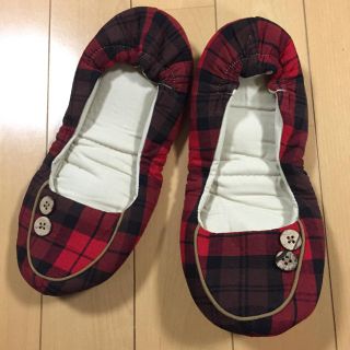 6/30まで！新品☆携帯スリッパ(旅行用品)