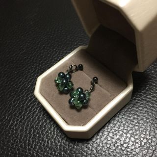 ビーズのピアス(ピアス)