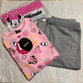 シマムラ(しまむら)のディズニー ミニー スエットセット Mサイズ(ルームウェア)