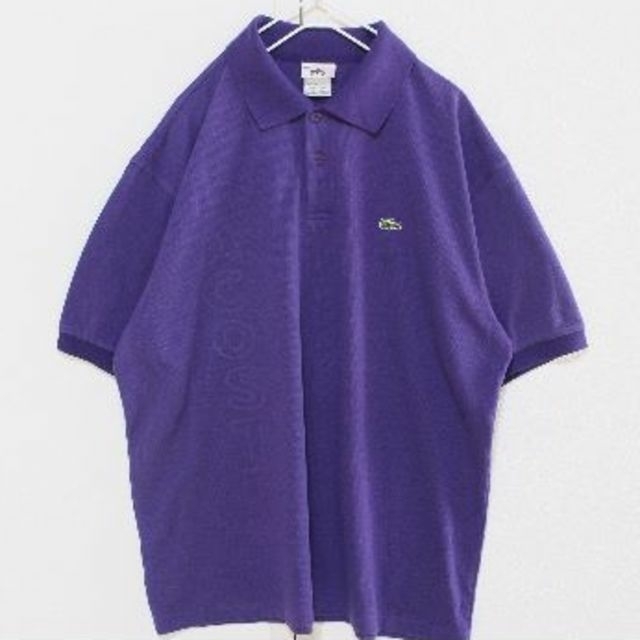 LACOSTE(ラコステ)の二点おまとめ。US 希少 レア ラコステ purple 半袖 ポロシャツ XXL メンズのトップス(ポロシャツ)の商品写真