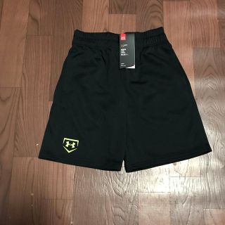 アンダーアーマー(UNDER ARMOUR)のアンダーアーマー YXL ショートパンツ ブラック ジュニア 半ズボン 短パン(パンツ/スパッツ)