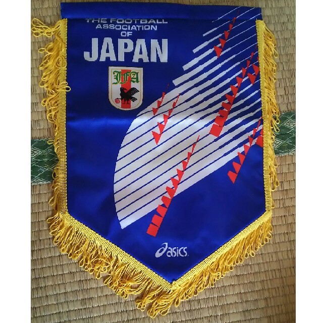 asics(アシックス)のサッカー日本代表 フラッグ スポーツ/アウトドアのサッカー/フットサル(応援グッズ)の商品写真