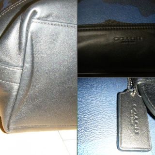 COACH - コーチ COACH カモフラトート 青系 レザー PVC F57565 中古美
