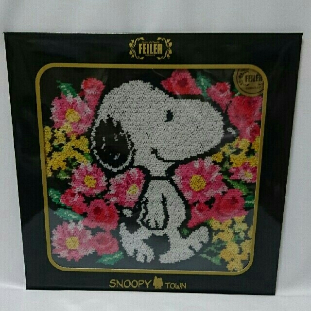 SNOOPY(スヌーピー)の『フェイラー×SNOOPY  TOWN』コラボタオル レディースのファッション小物(ハンカチ)の商品写真