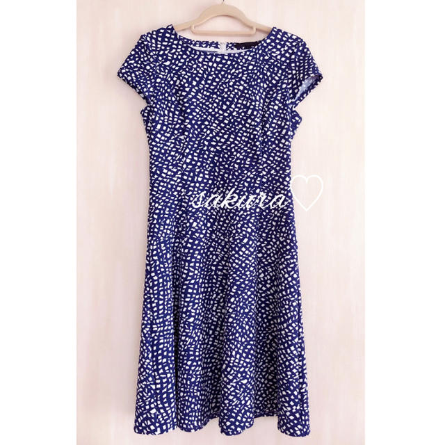 美品♡アナイ ギンガムプリントワンピース♡サイズ38 3