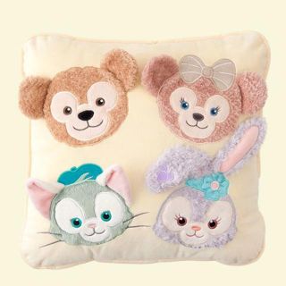 ディズニー(Disney)の【新品・未使用】ディズニーシー限定♡ダッフィー＆フレンズ❧　クッション(クッション)