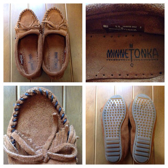 Minnetonka(ミネトンカ)の更に値下げ！ミネトンカ モカシンブラウン レディースの靴/シューズ(ローファー/革靴)の商品写真