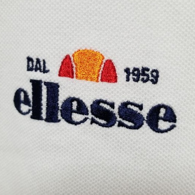 ellesse - 90s ellesse シンプル 刺繍ロゴ ポロシャツの通販 by ellesse - 90s ellesse シンプル 刺繍ロゴ ポロシャツの通販 by