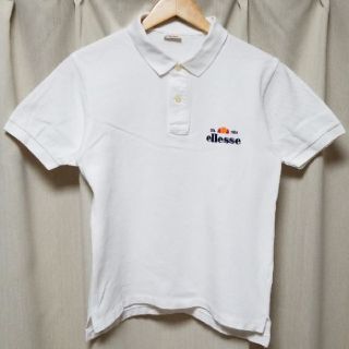 エレッセ(ellesse)の90s ellesse シンプル 刺繍ロゴ ポロシャツ(ポロシャツ)