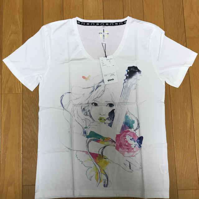 glamb(グラム)のglamb デザイン プリント Tシャツ メンズのトップス(Tシャツ/カットソー(半袖/袖なし))の商品写真