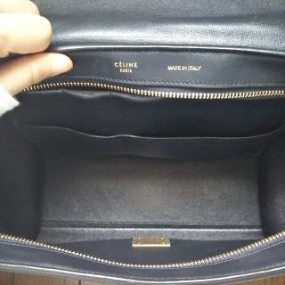 セリーヌ特価SALEトラペーズ スモール黒 新品未使用 確実正規品 CELINE