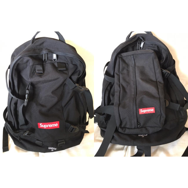 supreme 12ss backpack ウェストバック付き