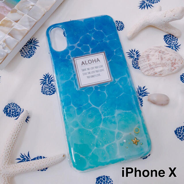 Iphonex Iphoneケース スマホケース 海 ドロップ 夏 アロハの通販 By Chipi S Shop ラクマ