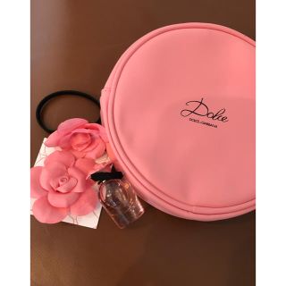 ドルチェアンドガッバーナ(DOLCE&GABBANA)のドルガバ香水&ポーチ(香水(女性用))