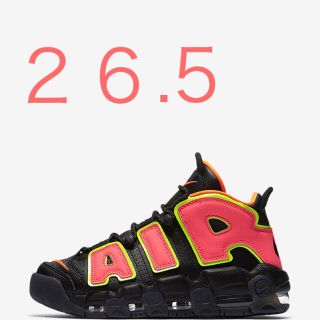 ナイキ(NIKE)のNIKE AIR MORE UPTEMPO  HOT PUNCH(スニーカー)