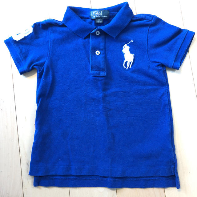 POLO RALPH LAUREN(ポロラルフローレン)のラルフローレン♡ビッグポニーポロシャツ♡24m キッズ/ベビー/マタニティのキッズ服男の子用(90cm~)(Tシャツ/カットソー)の商品写真