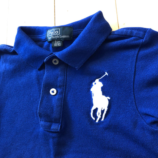 POLO RALPH LAUREN(ポロラルフローレン)のラルフローレン♡ビッグポニーポロシャツ♡24m キッズ/ベビー/マタニティのキッズ服男の子用(90cm~)(Tシャツ/カットソー)の商品写真