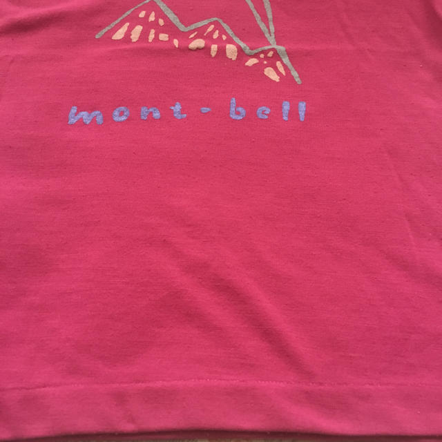 mont bell(モンベル)の☆mont-bell☆ 女の子のお子さま用 Tシャツ130 キッズ/ベビー/マタニティのキッズ服女の子用(90cm~)(Tシャツ/カットソー)の商品写真