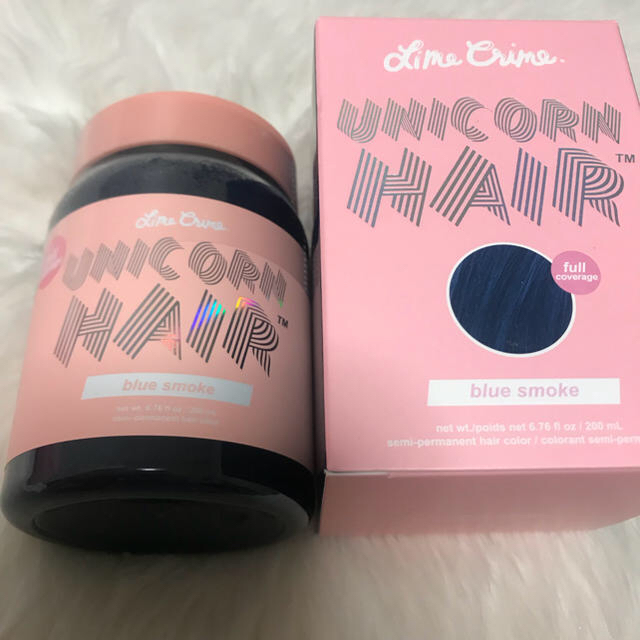 Lime Crime(ライムクライム)のLime Crime blue smoke ユニコーン ヘアカラー ボトル コスメ/美容のヘアケア/スタイリング(カラーリング剤)の商品写真