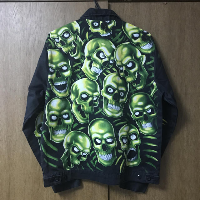supreme skull pile work jacket M 最安値