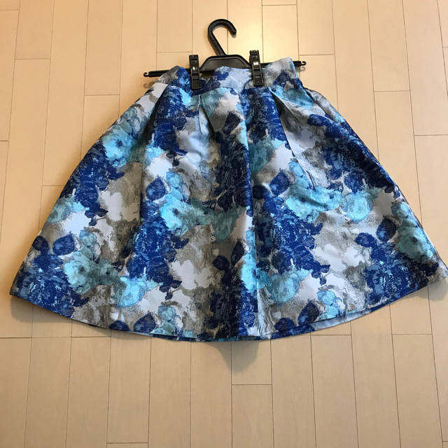 laulen flower jacquard フラワー スカート お値下げ