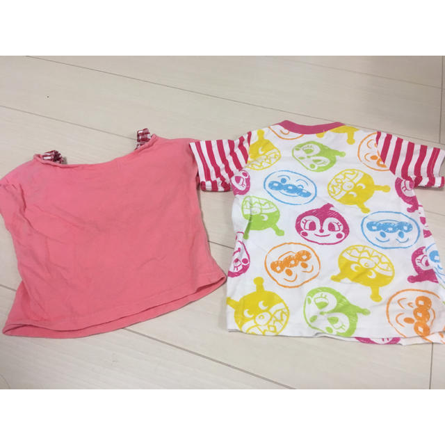 アンパンマン(アンパンマン)のaki様専用 アンパン Ｔシャツ  サイズ 85  95 キッズ/ベビー/マタニティのキッズ服男の子用(90cm~)(Tシャツ/カットソー)の商品写真