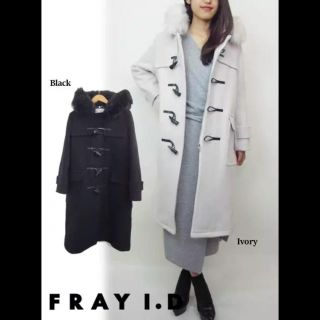 フレイアイディー(FRAY I.D)のFRAY I.D エコファーフーディーダッフルコート(ダッフルコート)