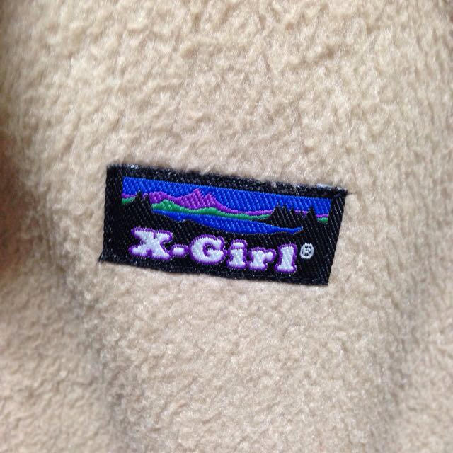 X-girl(エックスガール)のx-girlフリース レディースのジャケット/アウター(ブルゾン)の商品写真