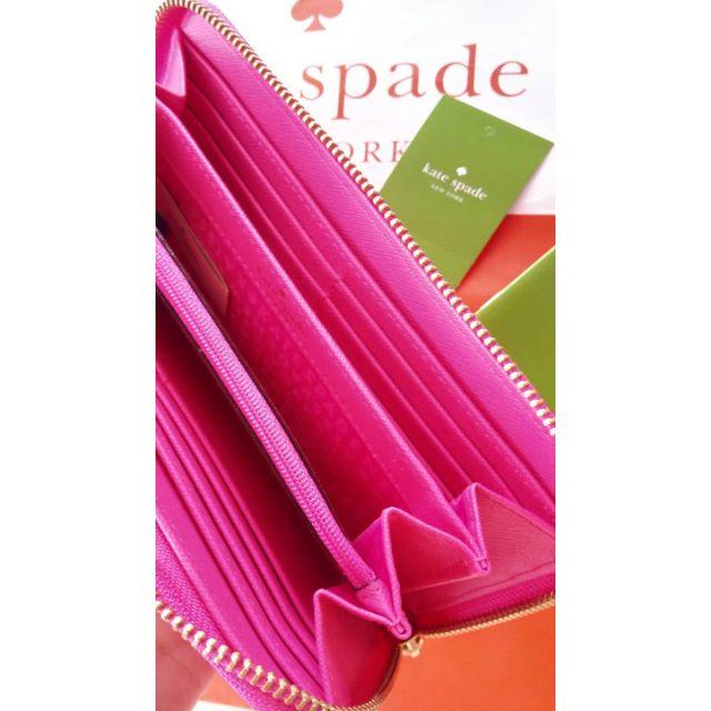 kate spade new york(ケイトスペードニューヨーク)の★★★★★交渉中★★★★★ケイトスペードニューヨーク長財布エレガントホットピンク レディースのファッション小物(財布)の商品写真